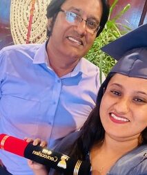 Umesha graduates as teacher